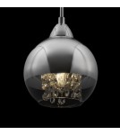 Lampy wiszące - Maytoni Iceberg 1xE14 40W wisząca P012-PL-01-N nikiel - produkt 7