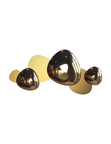 Maytoni Jack-stone Ścienna LED 3x13W 3000K 550lm Złoty  MOD314WL-L13G3K