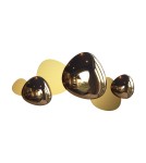 Kinkiety nowoczesne - Maytoni Jack-stone Ścienna LED 3x13W 3000K 550lm Złoty  MOD314WL-L13G3K - product 3