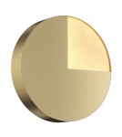 Kinkiety nowoczesne - Maytoni Jupiter Ścienna LED 1x6W 3000K 300lm Mosiądz  MOD320WL-L5BS3K - product 1