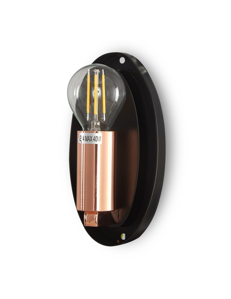 Kinkiety nowoczesne - Maytoni Mabell Ścienna E14 1x40W   Miedziany  MOD306WL-01C - product kolory-swiatla.pl 3
