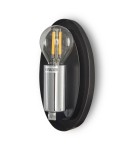 Kinkiety nowoczesne - Maytoni Mabell Ścienna E14 1x40W   Chrom  MOD306WL-01CH - product 3