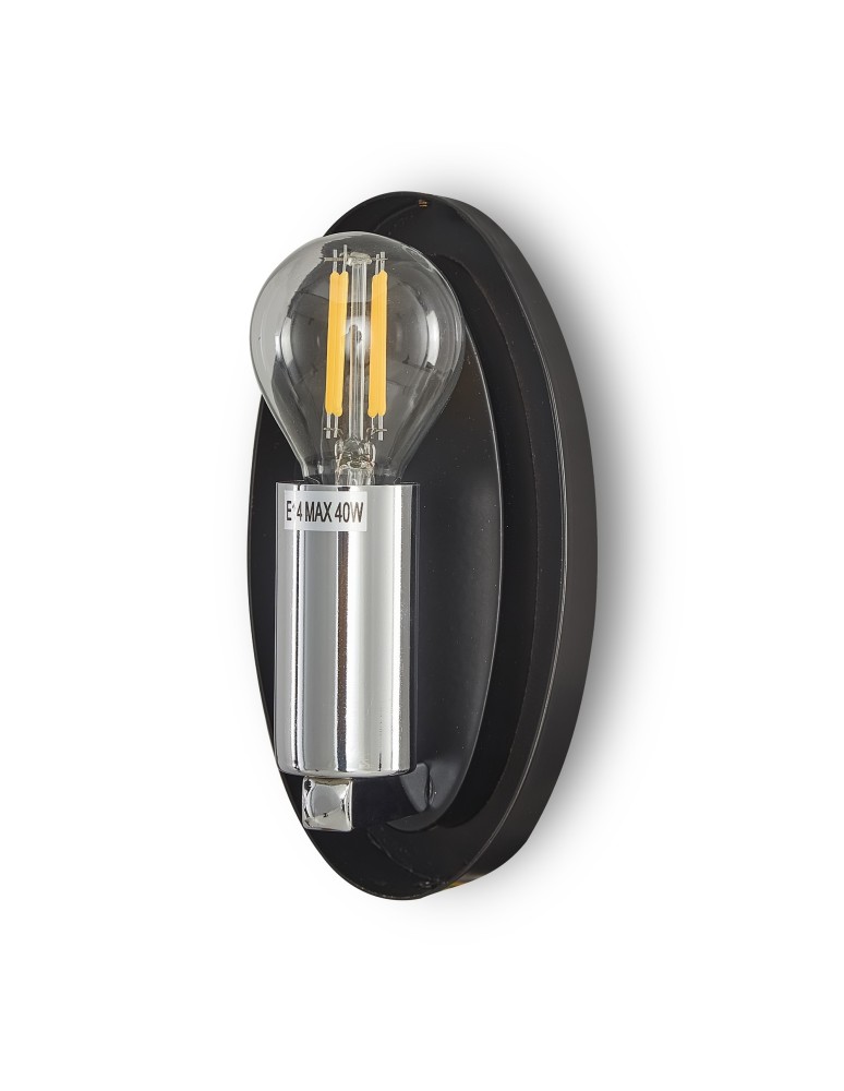 Kinkiety nowoczesne - Maytoni Mabell Ścienna E14 1x40W   Chrom  MOD306WL-01CH - product kolory-swiatla.pl 3