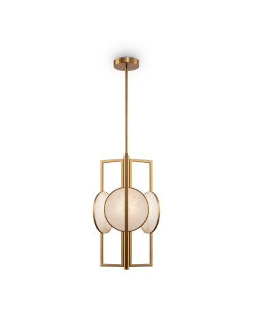 Maytoni Marmo Wisząca E14 3x40W   Złoty  MOD099PL-03G