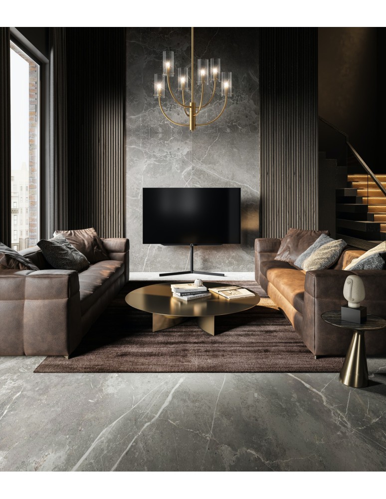 Maytoni Arco Wisząca G9 6x40W Mosiądz MOD223PL-06BS