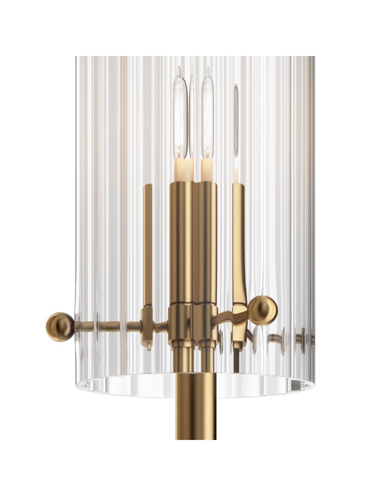 Kinkiety - Maytoni Arco Ścienna G9 2x40W   Mosiądz  MOD223WL-02BS - product kolory-swiatla.pl 3