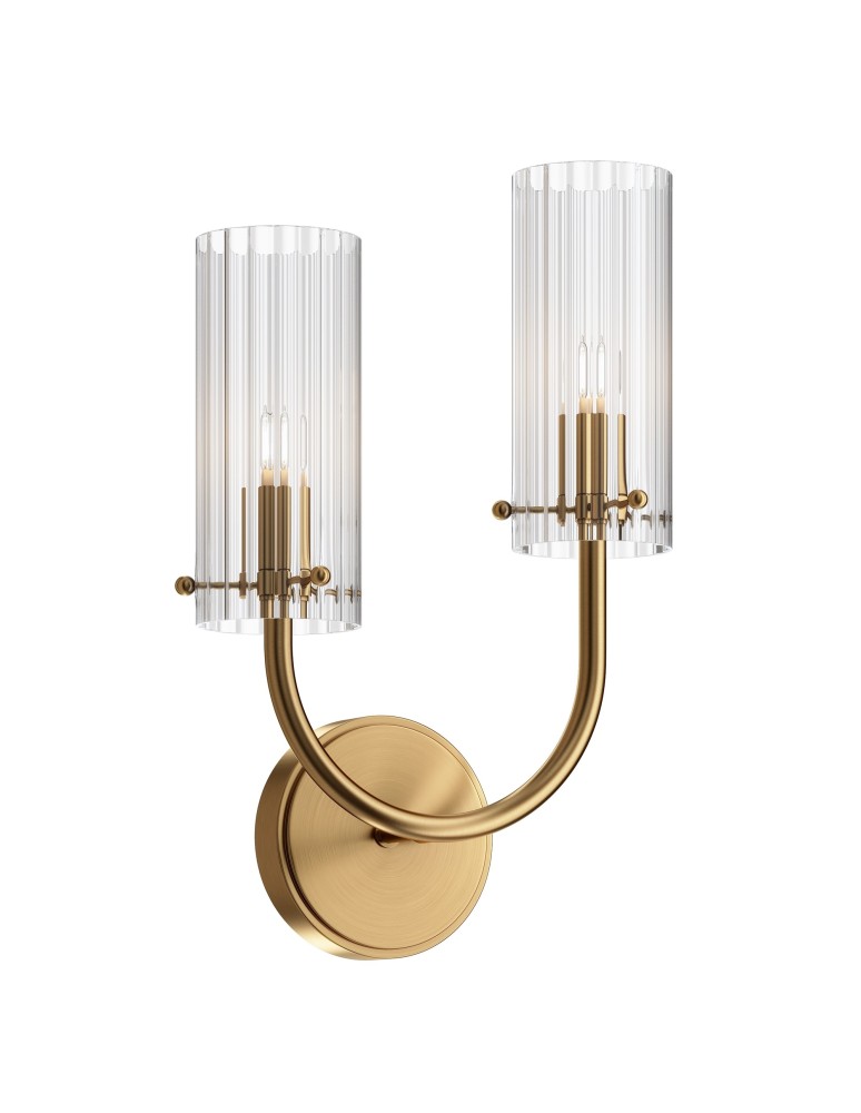 Kinkiety - Maytoni Arco Ścienna G9 2x40W   Mosiądz  MOD223WL-02BS1 - produkt kolory-swiatla.pl 1