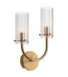Kinkiety - Maytoni Arco Ścienna G9 2x40W   Mosiądz  MOD223WL-02BS1 - product 2