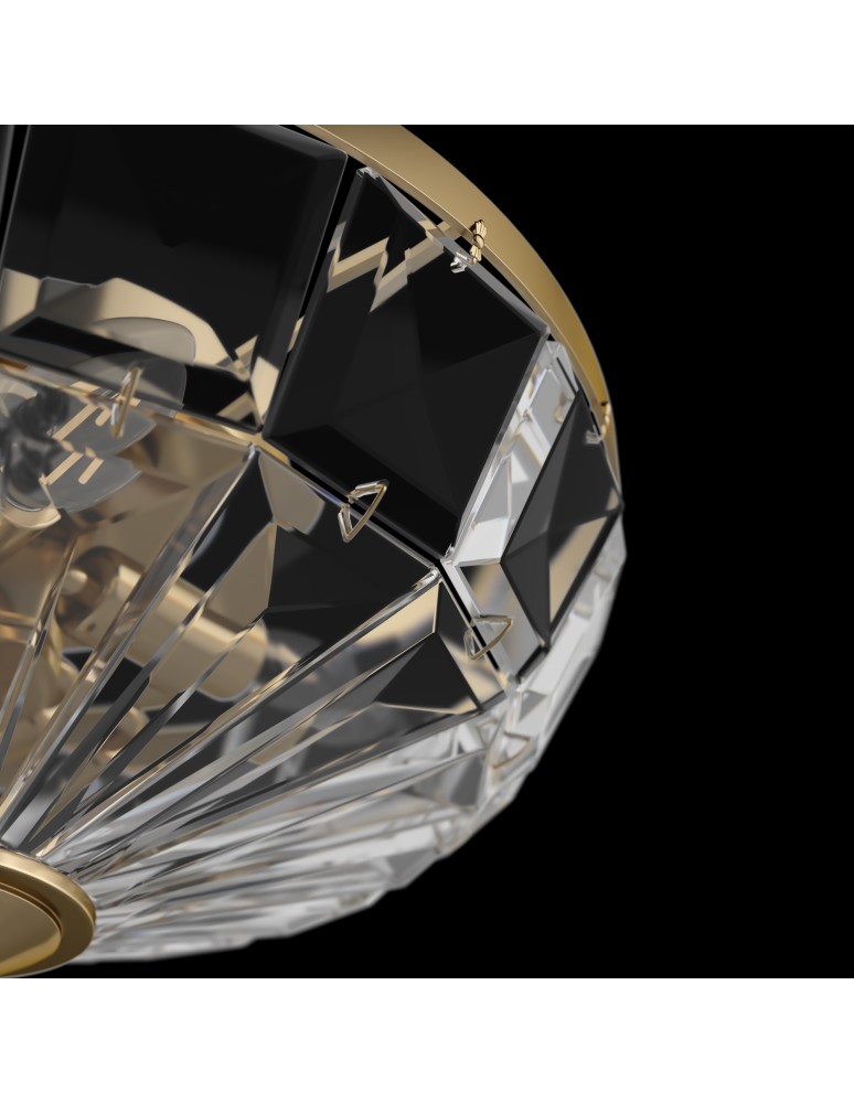 Maytoni Facet Sufitowa E14 4x60W   Złoty  MOD094CL-04G