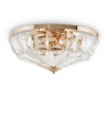 Maytoni Facet Sufitowa E14 6x60W   Złoty  MOD094CL-06G