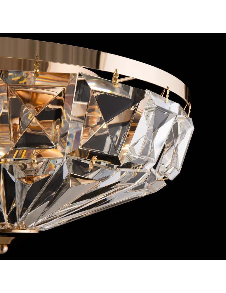 Maytoni Facet Sufitowa E14 6x60W Złoty MOD094CL-06G