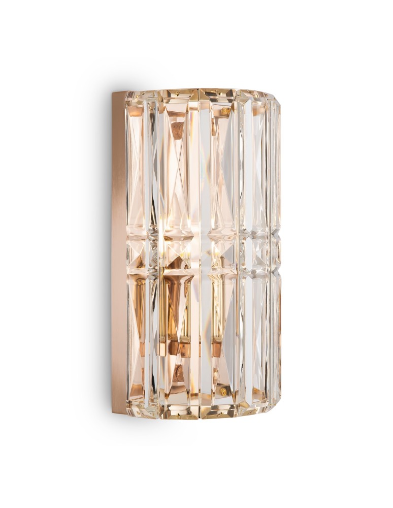 Kinkiety glamour - Maytoni Facet Ścienna E14 1x60W   Złoty  MOD094WL-01G - produkt kolory-swiatla.pl 1