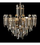 Lampy wiszące - Maytoni Flare Wisząca E14 6x40W Złoty DIA200PL-06G - produkt 6