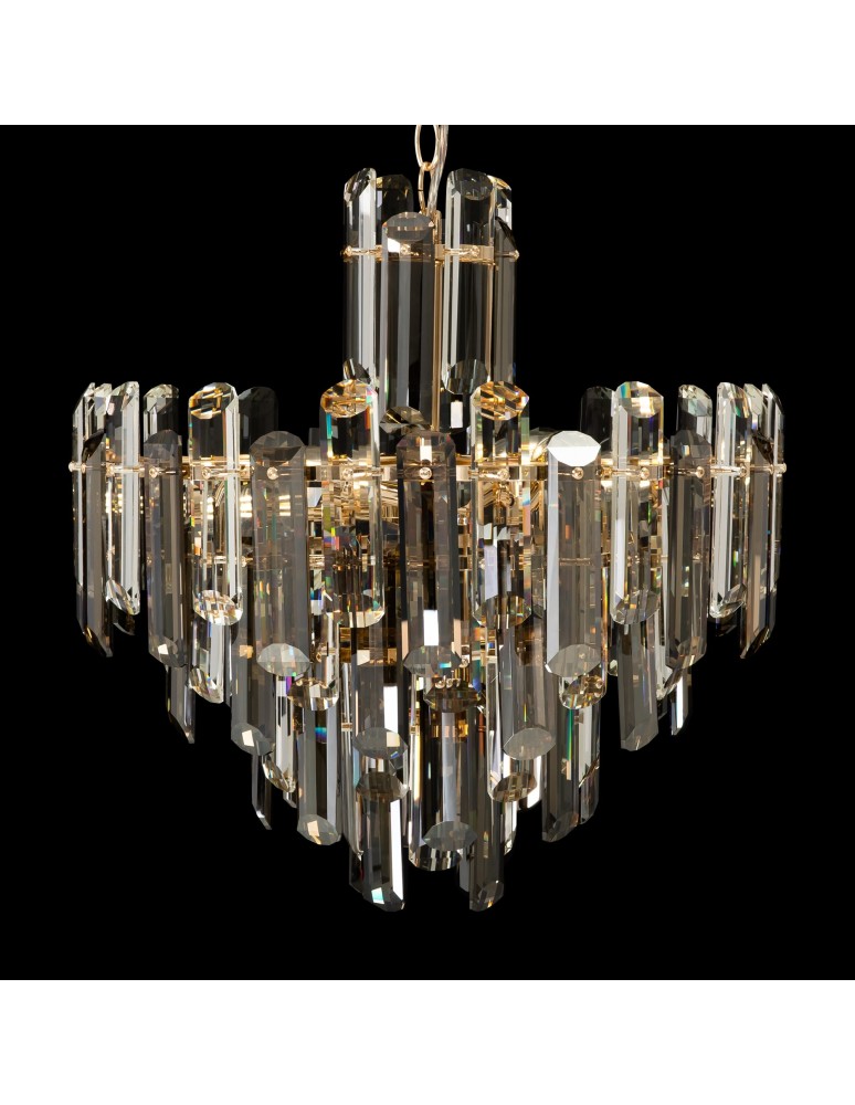 Maytoni Flare Wisząca E14 6x40W Złoty DIA200PL-06G
