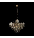 Lampy wiszące - Maytoni Flare Wisząca E14 8x40W Złoty DIA200PL-08G - produkt 3