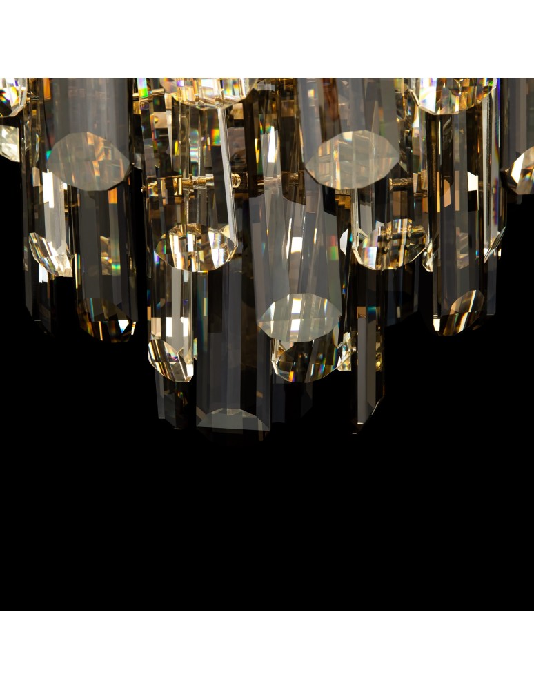Maytoni Flare Wisząca E14 8x40W Złoty DIA200PL-08G