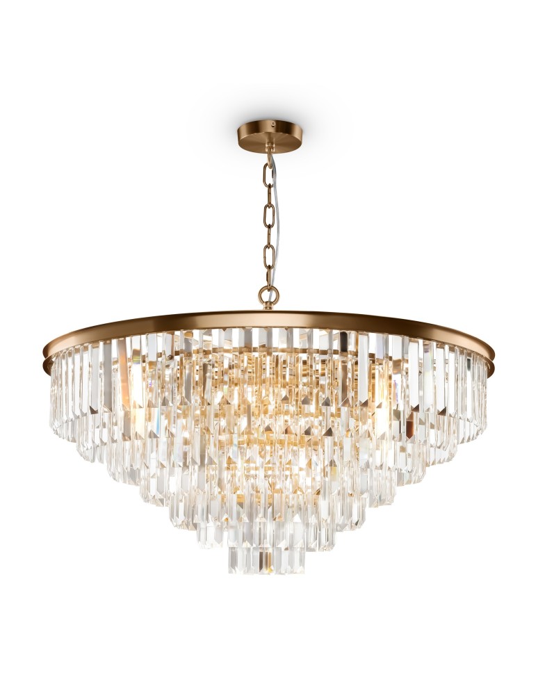 Żyrandole glamour - Maytoni Revero Wisząca E14 16x40W   Mosiądz  MOD085PL-16BS - produkt kolory-swiatla.pl 1