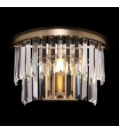 Kinkiety glamour - Maytoni Revero Ścienna E14 1x40W Mosiądz MOD085WL-01BS - produkt 2