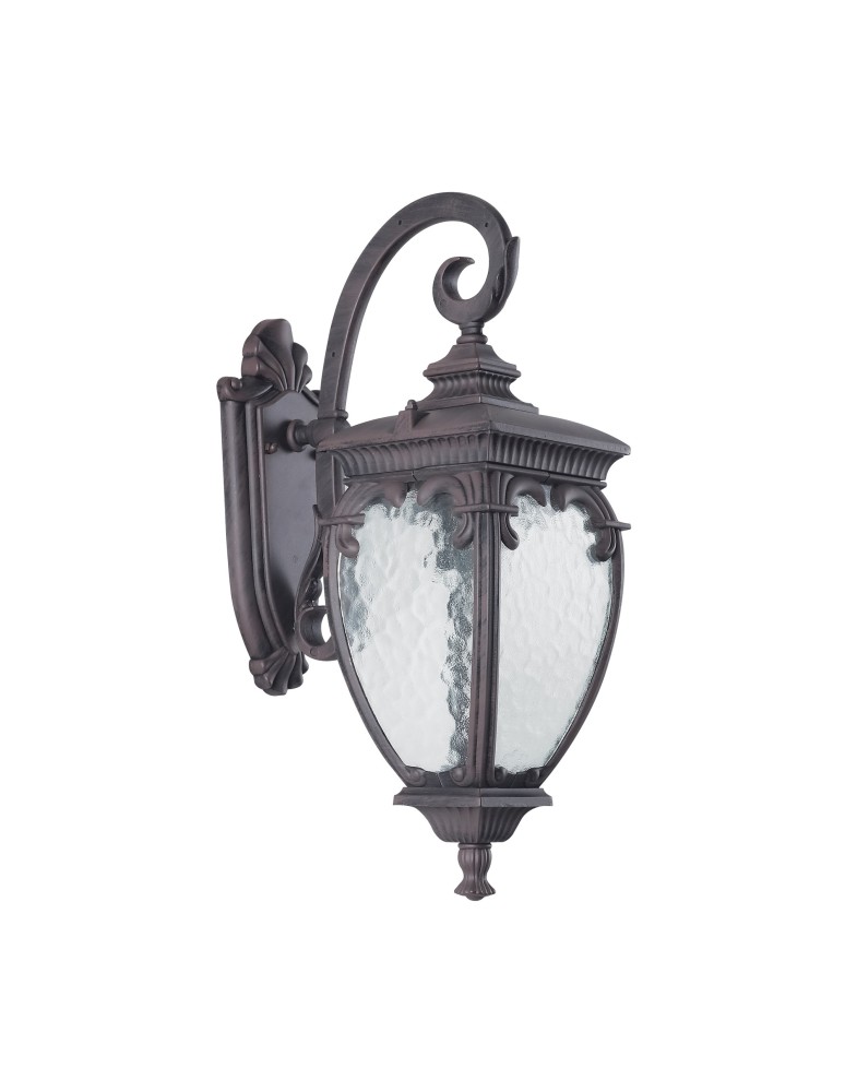 Kinkiety zewnętrzne - Maytoni  Fleur Ścienna E27 1x60W   Brąz Antyczny  O414WL-01BZ - produkt kolory-swiatla.pl 1