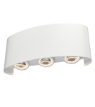 Kinkiety zewnętrzne - Maytoni Strato Ścienna LED 6W 3000K 594lm Biały  O417WL-L6W3K - product 1
