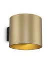 Maytoni Rond Ścienna G9 1x50W   Złoty Matowy   C066WL-01MG