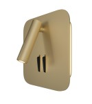 Kinkiety - Maytoni Ios 176 Ścienna LED 6.9W 3032K 689lm Złoty Matowy   C175-WL-01-6W-MG - product 2