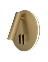 Maytoni Ios 176 Ścienna LED 6.9W 3032K 689lm Złoty Matowy   C176-WL-01-6W-MG