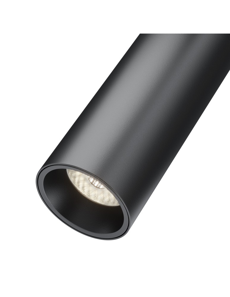 Lampy do szyn magnetycznych - Maytoni Focus LED  Do Szynoprzewodu Magnetycznego LED 7W 4000K 600lm Czarny  TR019-2-7W4K-B - produkt kolory-swiatla.pl 3