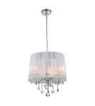 Żyrandole glamour - ITALUX Cornelia 3x40W E14 230V Biały MDM-2572/3 W Wisząca - product 1