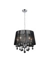 ITALUX Cornelia 5x40W E14 230V Czarny MDM-2572/5 BK Wisząca