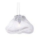 Step into Design Lampa wisząca ICY transparentna 20 cm Step into Design Lampa wisząca ICY transparentna 20 cm