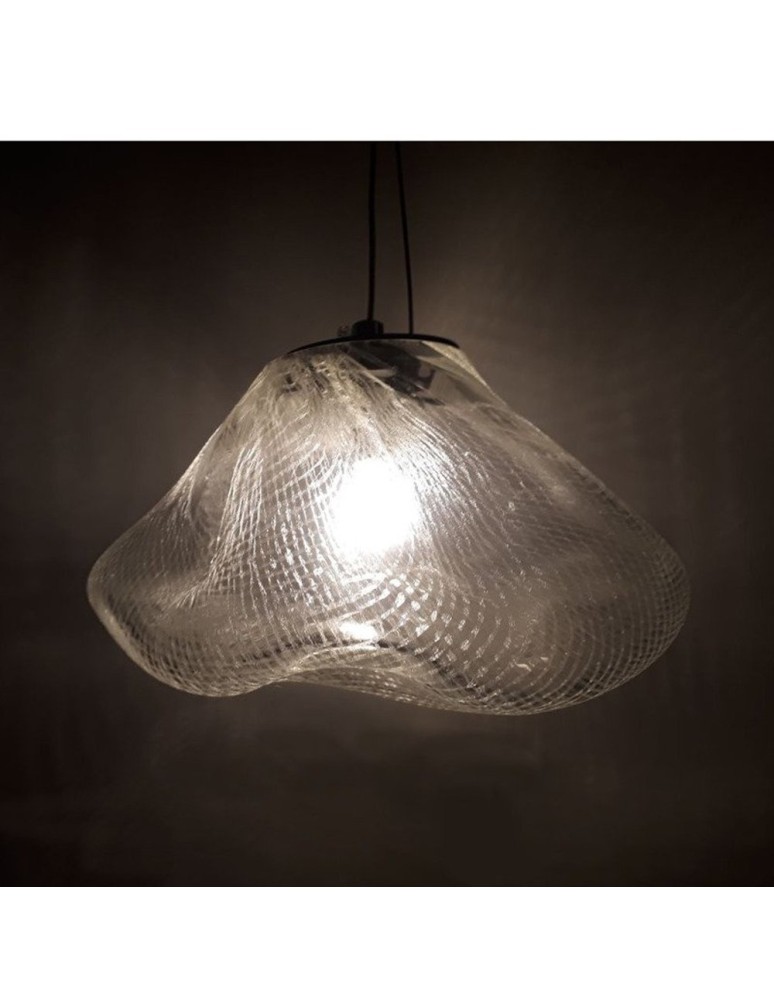 Step into Design Lampa wisząca ICY transparentna 20 cm Step into Design Lampa wisząca ICY transparentna 20 cm
