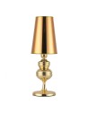 Step into Design Lampa stołowa QUEEN złota 18 cm            