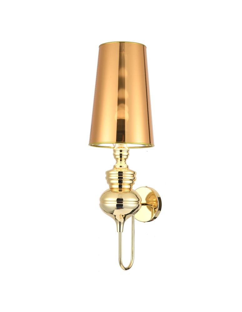 Step into Design Lampa ścienna QUEEN złota 18 cm Step into Design Lampa ścienna QUEEN złota 18 cm