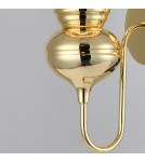 Step into Design Lampa ścienna QUEEN złota 18 cm Step into Design Lampa ścienna QUEEN złota 18 cm