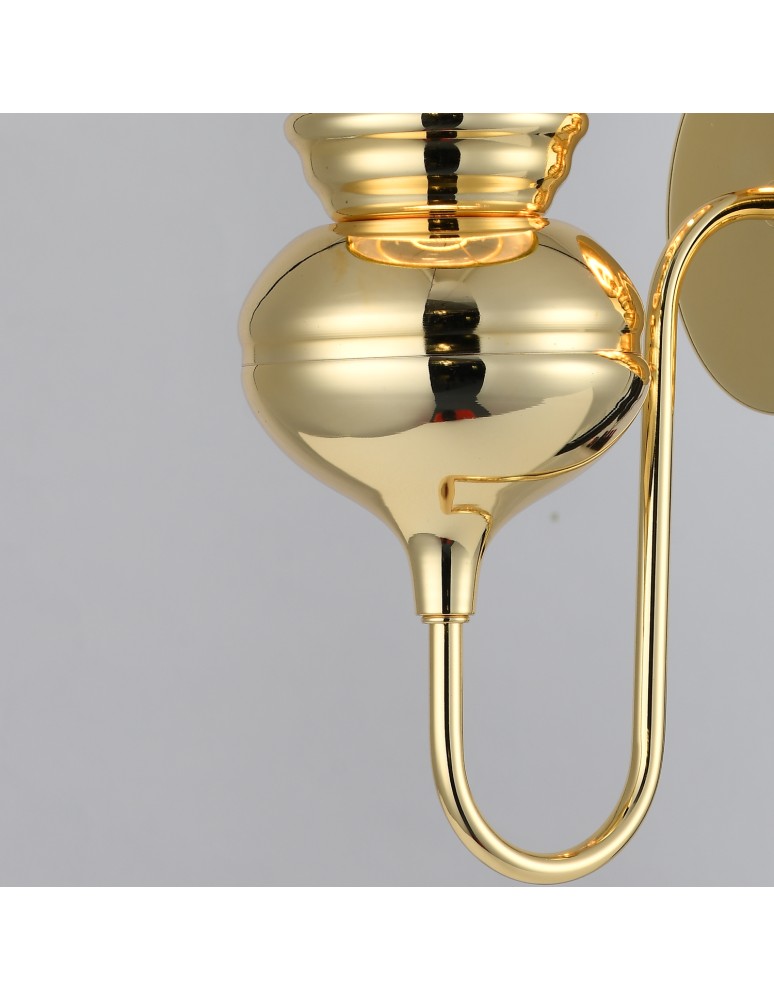Step into Design Lampa ścienna QUEEN złota 18 cm Step into Design Lampa ścienna QUEEN złota 18 cm