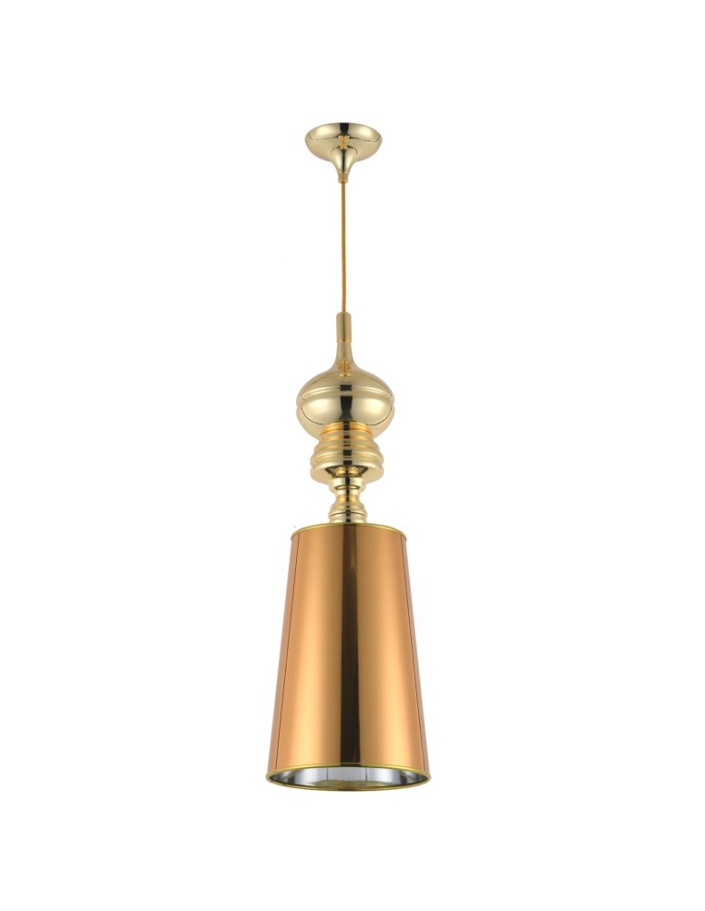 Step into Design Lampa wisząca QUEEN złota 25 cm             Step into Design Lampa wisząca QUEEN złota 25 cm