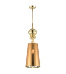 Step into Design Lampa wisząca QUEEN złota 25 cm             Step into Design Lampa wisząca QUEEN złota 25 cm