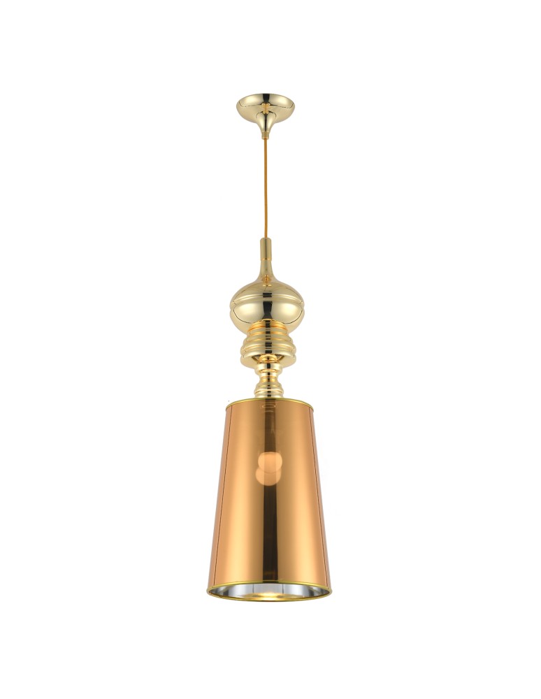 Step into Design Lampa wisząca QUEEN złota 25 cm             Step into Design Lampa wisząca QUEEN złota 25 cm