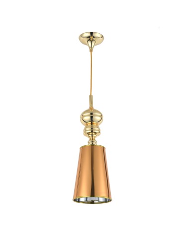 Step into Design Lampa wisząca QUEEN-1 złota 18 cm