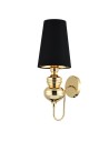 Step into Design Lampa ścienna QUEEN złoto czarna 18 cm             Step into Design Lampa ścienna QUEEN złoto czarna 18 cm