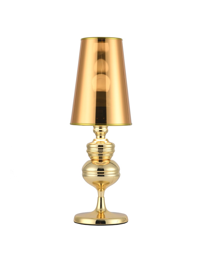 Step into Design Lampa stołowa QUEEN złota 25 cm Step into Design Lampa stołowa QUEEN złota 25 cm
