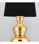 Lampy stołowe designerskie - Step into Design Lampa stołowa QUEEN złoto czarna 18 cm             - product 6