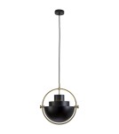 Step into Design Lampa wisząca MOBILE czarna 38 cm Step into Design Lampa wisząca MOBILE czarna 38 cm