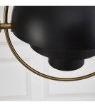 Step into Design Lampa wisząca MOBILE czarna 38 cm Step into Design Lampa wisząca MOBILE czarna 38 cm