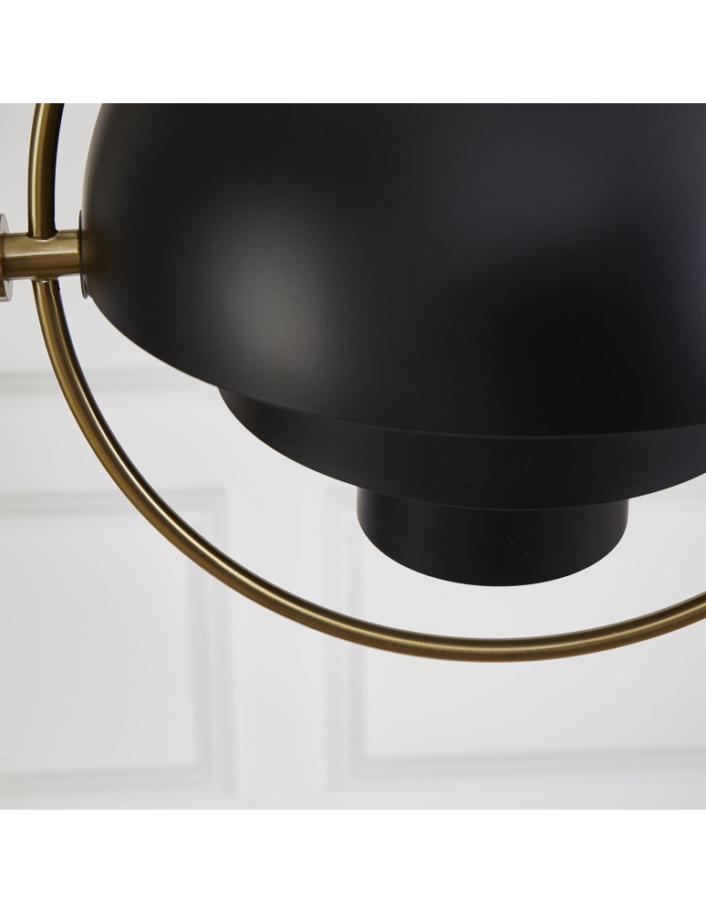 Step into Design Lampa wisząca MOBILE czarna 38 cm Step into Design Lampa wisząca MOBILE czarna 38 cm