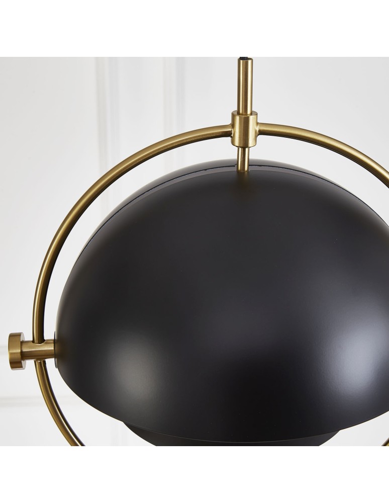 Step into Design Lampa wisząca MOBILE czarna 38 cm Step into Design Lampa wisząca MOBILE czarna 38 cm