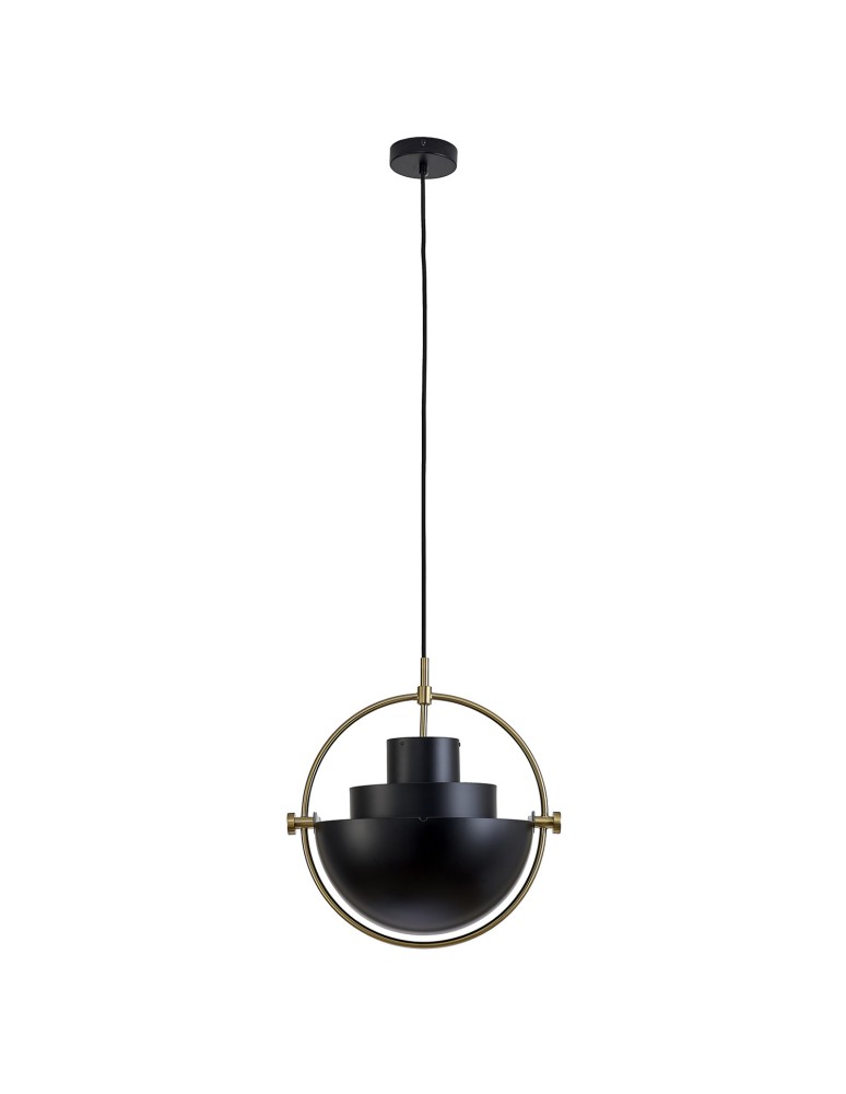 Step into Design Lampa wisząca MOBILE czarna 38 cm Step into Design Lampa wisząca MOBILE czarna 38 cm