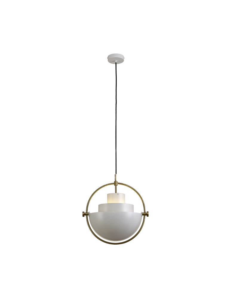 Step into Design Lampa wisząca MOBILE biała 38 cm Step into Design Lampa wisząca MOBILE biała 38 cm