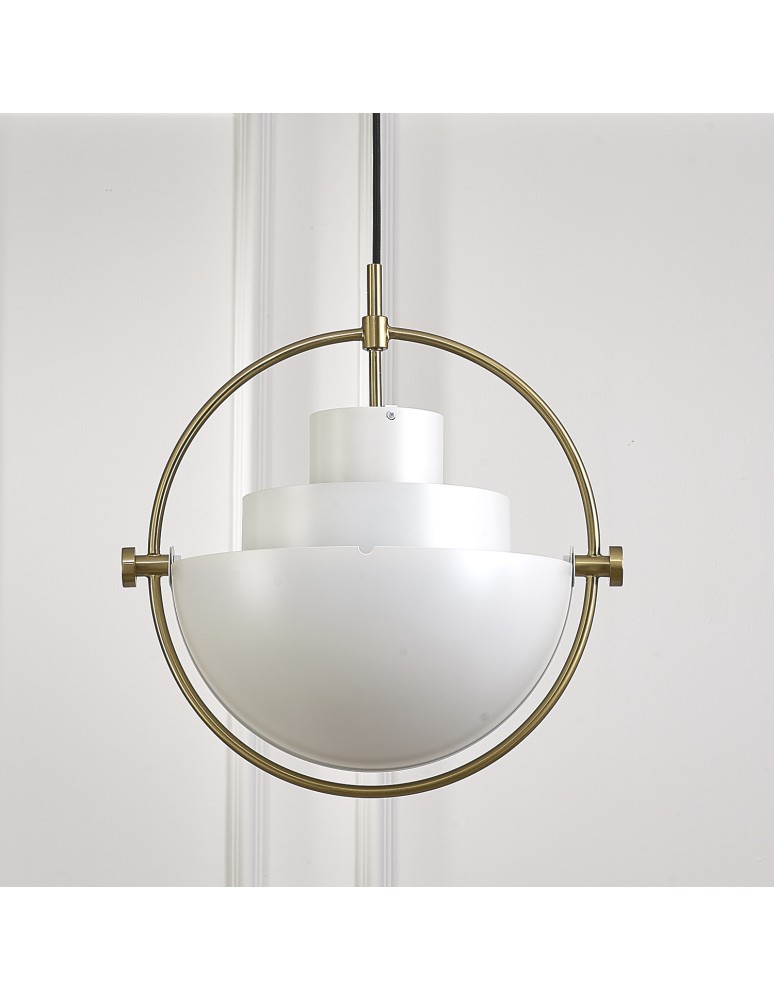 Step into Design Lampa wisząca MOBILE biała 38 cm Step into Design Lampa wisząca MOBILE biała 38 cm
